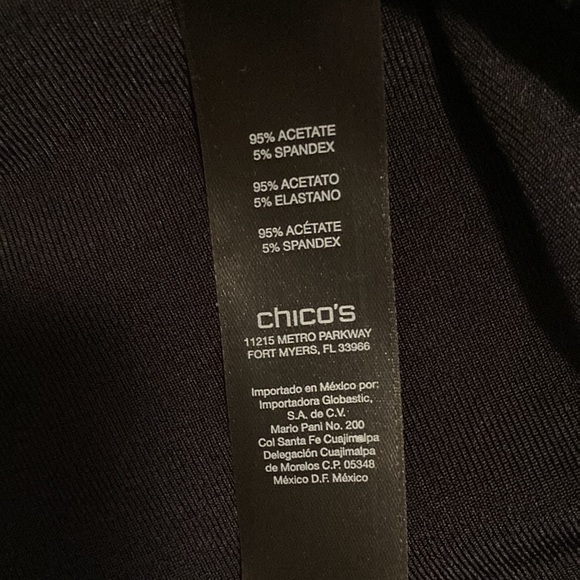 NWOT - Chico’s Travelers Classic India Ink Convertible Tank Top - Sz 0 - Picture 8 of 11